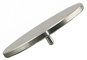 ZEISS Stiftprobenteller, Ø 50 mm Kopf, kurzer Pin, Aluminium