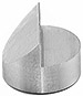 Hitachi Probenteller, Ø 15 x 11 mm, M4, 45/90° Schräge, Aluminium