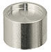 JEOL Probenteller, Ø 12,2 x 10 mm, 1,5 mm tiefe Wanne, Aluminium