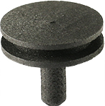 EM-Tec hochreine Kohlenstoff REM Stiftprobenteller, Ø12.7 mm top x 8 mm L Pin