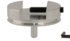 EM-Tec PS12 Stiftprobenhalter, Probenklemme 0 - 12 mm, Ø 25 x 7,2 mm, Std. Pin