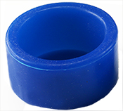 Micro-Tec MC40 blue silicone embedding mold cup , Ø40x25mm