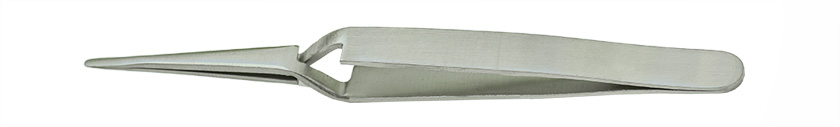 Value-Tec 2AX.NM general purpose tweezers, style 2AX, reverse action, flat round tips, non-magnetic stainless steel