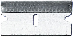 Micro-Tec CB-S Einseitig geschliffene Klingen, Standard, Kohlenstoffstahl, 0,23 mm stark