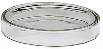 Micro-Tec Borosilikatglas-Petrischale mit Deckel, 120 mm Durchmesser