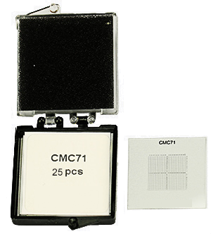 CMC korrelative Deckgläschen für die Mikroskopie