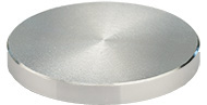 JEOL Probenteller, Ø 50 x 5 mm, zylindrisch, Aluminium