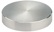 JEOL Probenteller, Ø 50 x 10 mm, zylindrisch, Aluminium