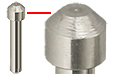 Gatan 3View System REM Stiftprobenteller mit standard Ø 1,4 mm Ebene, Ø 2 mm Pin, 12,5 mm H, Aluminium