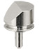 REM Stiftprobenteller, 45°, Ø 12,7 mm Kopf, Standard Pin, Aluminium