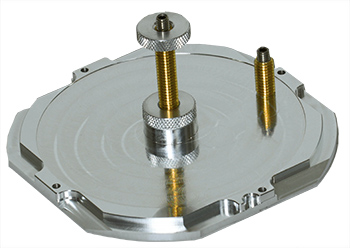 EM-Tec JV41 Plattenförmiger REM-Probentisch Adapter mit M4 Schraube für JEOL Neoscope JCM7000 Tabletop REM