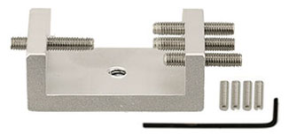 EM-Tec B38 bulk sample holder for up 38mm, aluminium, M4