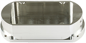 EM-Tec R7 Top Referenzhalter für 49 x 89 mm metallographische Schliffprobe, Std Pin Stub