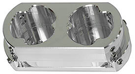 EM-Tec R12 Top Referenzhalter für 2x Ø 25 mm / 1 Zoll metallographische Schliffproben, Std. Pin