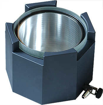 EM-Storr 110EL Hoher Vakuum-Aufbewahrungsbehälter für grössere Proben bis zu Ø 110 x 93 mm