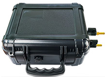 EM-Tec Save-Storr 4 Aufbewahrungsbehälter für Proben unter Inertgas, schwarzes ABS, 4,4 L