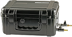 EM-Tec Save-Storr 10 Aufbewahrungsbehälter für Proben unter Inertgas, schwarzes ABS, 10,5 L