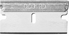 Micro-Tec CB-D Einseitig geschliffene Klingen, Kohlenstoffstahl, langlebig, 0,23 mm stark