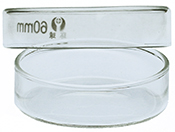 Micro-Tec Borosilikatglas-Petrischale mit Deckel, 60 mm Durchmesser