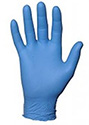 Nitril-Handschuhe, beidseitig tragbar, puderfrei, blau