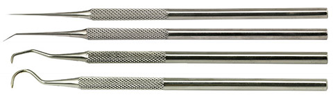 Micro-Tec polished stainless steel probes