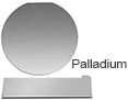 Nano-Tec palladium coated Si and glass substrates