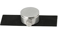 Pin stub adapter for light microscopes