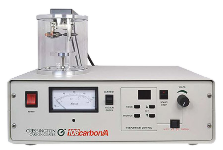 Cressington 108 series automatic SEM carbon coater