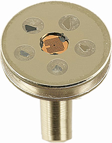 EM-Tec CXS-5C light element and EDS calibration standard, 5 materials plus 200M TEM grid on pin stub 