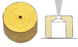 EM-Tec B100 Faraday cup for beam current measurements