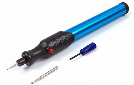 Laboratory engraving tool and micro engraving pen for permanent marking,  referencing and identification