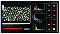 FlowView Aquirius liquid sample chamber for SEM: analysis software