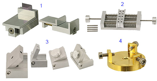 EM-Tec sample stubs and sample holders for Hitachi table top SEMs