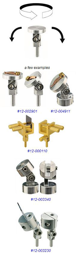 swivel or tiltet sem holders and mounts