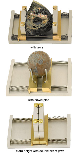 EM-Tec VS43 universal double sided spring-loaded larger vise