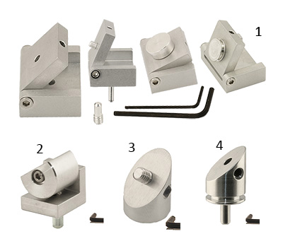 EM-Tec variabel kippbare und gewinkelte Probenhalter