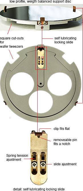 EM-Tec Wafer-Halter für REM