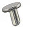Zeiss pin stub Ø6.4 diameter top, short pin, aluminium by Macro to Nano