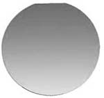 Nano-Tec silver coated silicon wafer, Ø2inch/51mm, 275µm thickness, 500nm Ag