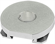 EM-Tec  JV60J versatile dovetail SEM stage adapter with JEOL 14mm stub connection for JEOL SEMs 6610, 6490, 6480, 6460, 5910, 5900, 5800 and JIB 4500 FIB/SEM