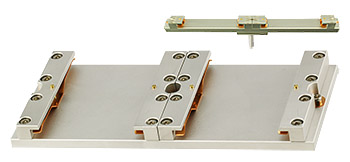 EM-Tec RG4 Aufnahme für 4x geologische Dünnschliffe, für petrographische Schliffe bis zu 48x28 mm, Std. Pin