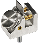 EM-Tec PV6-45 combined sample clamp and 45 degrees pin stub holder, fully non-magnetic, pin