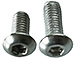 EM-Tec M3B Set, M3 Flachrundkopfschrauben mit Innensechskant, Rostfreier Stahl AISI 304:<br><br> 10 Stück M3 x 6 mm & 10 Stück M3 x 8 mm