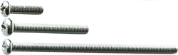 EM-Tec M4R Set, M4 Halbrundkopfschrauben mit Kreuzschlitz, Rostfreier Stahl AISI 304:<br><br> 10 Stück M4 x 16 mm, 10 Stück M4 x 35 mm & 10 Stück M4 x 75mm