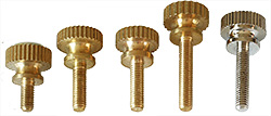 EM-Tec M3TB set of knurled thumb screws M3, brass:<br><br> 4 each M3 x 6mm, 4 each M3 x 10mm, 4 each M3 x 12mm, 4 each M3 x 14mm & 4 each M3 x 16mm