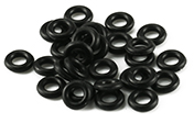 Replacement conductive & vacuum compatible gripping O-rings for the EM-Tec C-Square multi pin stub holders