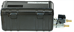 EM-Tec Save-Storr 2B sample storage container for inert gas, black ABS, 1.75ltr