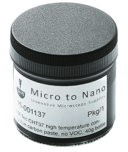 EM-Tec CHT37 high temperature conductive carbon paste for high temperatures up to 2000 °C