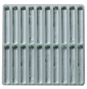EM-Tec TempStick 135C temporäres Montagewachs, Schale mit 20 Stäbchen 10 x 10 x 88 mm