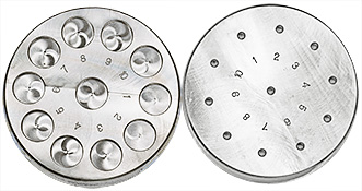 EM-Tec PS22 Preparation stand for pin stubs and Hitachi Ø 15 mm stubs